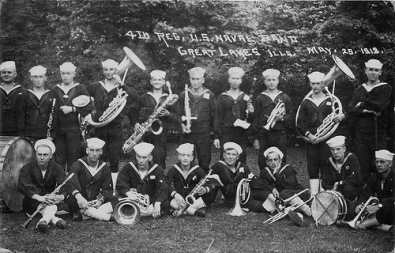 Navy Band Great Lakes - 1918