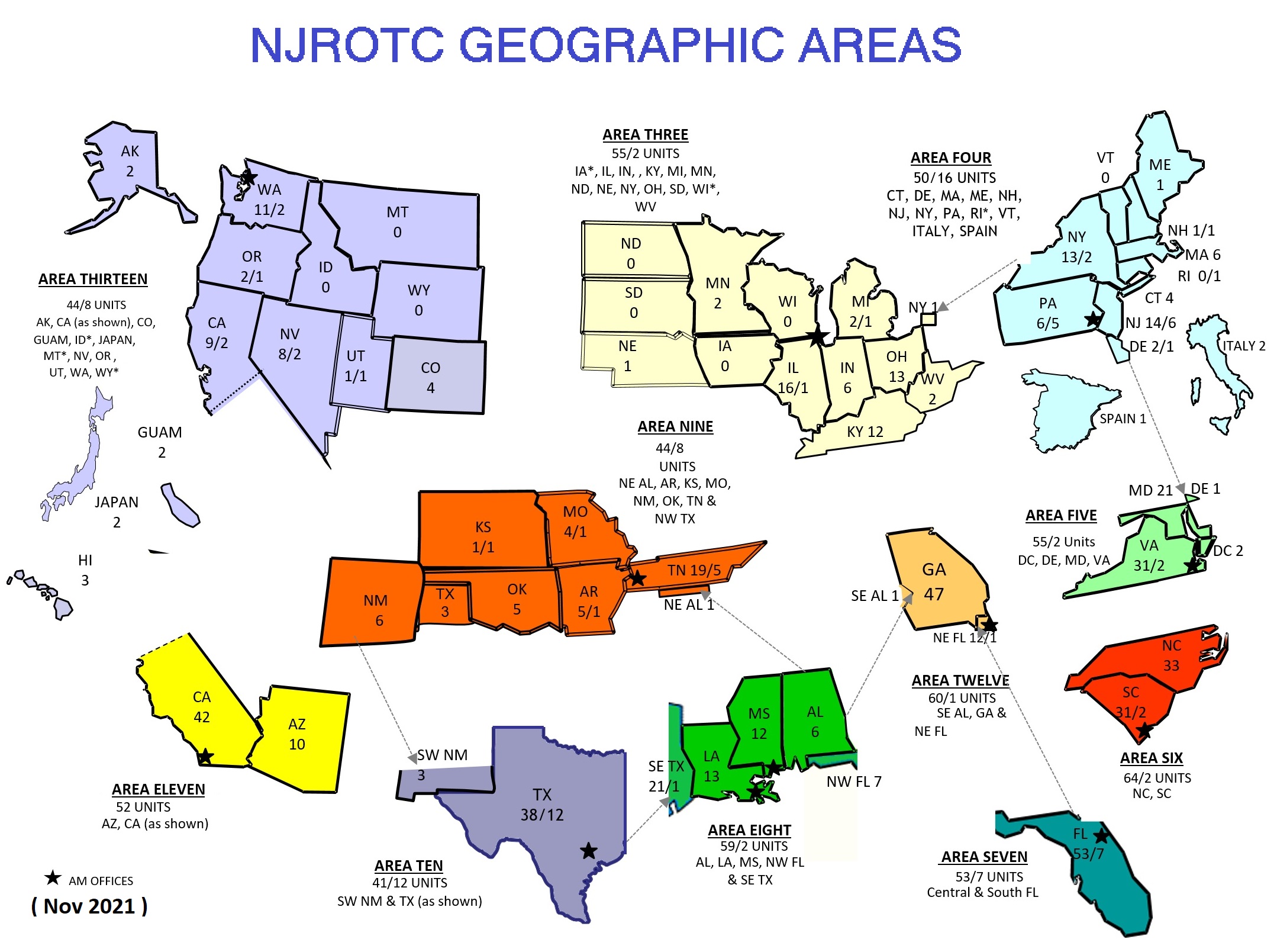 Geographic Areas