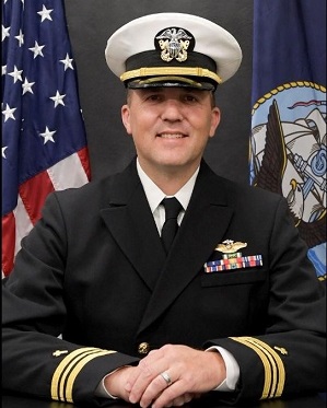 Command Chaplain, LCDR William D. Butts, CHC, USN